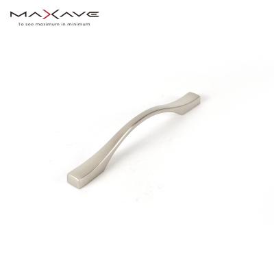 China Arc Design Circular Furniture Hardware Aluminum Alloy Die Casting Modern Customized Kitchen Handles For Kitchen Cabinets for sale