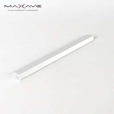 China Furniture Hardware Unique Design Drawer Cabinet Drawer Kitchen Aluminum Alloy White Aluminum Alloy Edge Pull For Cabinets for sale