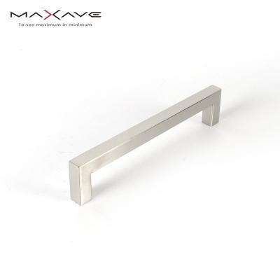 China New Para strong cajones drawers hardware furniture corrosion resistance stainless steel square foot cabinet handles pulls for cabinets kitchen for sale