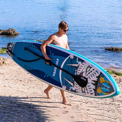 China Durable Surf Board SOUP Inflatable Stand Up Paddle Board 10.5' x 33