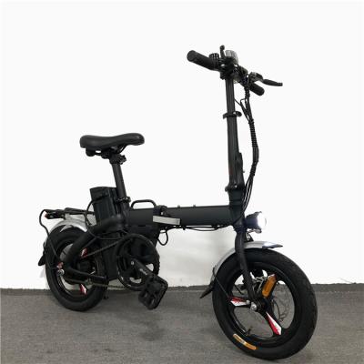 China Aluminum Alloy E-Bike 36V 250W 7-14Ah Battery Fold Electric Bicycle 20inch Fatigue Fast Folding Adult Electric Bikes for sale