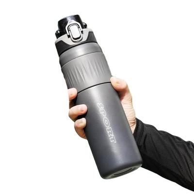 China Newly Design 420ML PORTABLE Thermoses Sport Bottle With Bounce Lid 316 Stainless Steel Vacuum Flask Bottle Adult Travel Hot Bottle for sale