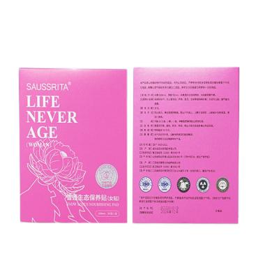 China Hot Womb Patches Factory Price High Quality Snow Lotus Saussrita LIFE NEVER GET OLD Womb Warm Patches Nurturing Protection for sale