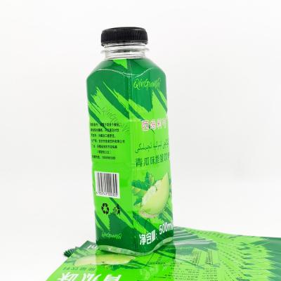 China Digital printing heat sensitive custom heat sensitive film labeling label pvc shrink sleeve wrap label for water bottle craft beer cans for sale