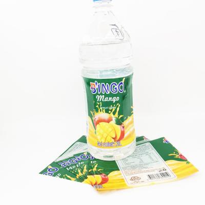 China Heat Sensitive Engraving Printing Heat Shrink Wrap Sleeve Label For Bottles As Custom Size / Design for sale