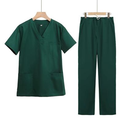 China Hospital Good Quality Medical Hospital Uniform Scrubs Spandex Stretch Medico Uniforms Nursing Scrubs Uniforms Wholesale for sale