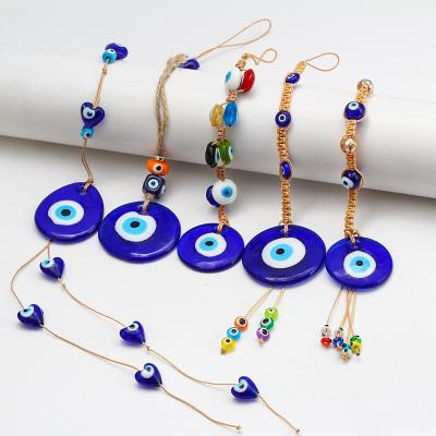 China Other Border Source Devil's Eye Turkey Glass Blue Eye Pendant Key Chain Ornaments Pendant Ornaments Wholesale for sale