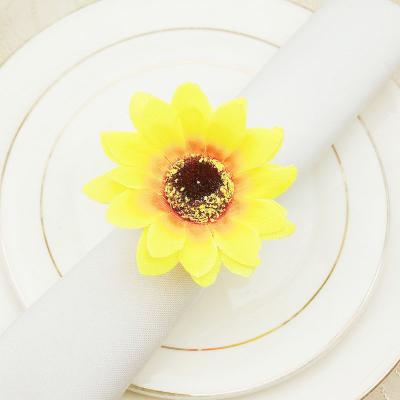 China Viable Contemporary Crystal Napkin Ring Bling Banquet Napkin Rings For Table Decoration Vintage Napkin Ring Wedding for sale