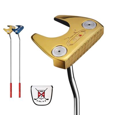 China Large Steel Wholesale Stainless Steel Grip Golf Club With Sight for sale