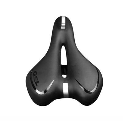 China Wholesale Breathable PU+silicone breathable and wear-resistant bicycle saddle for bicycle parts for sale