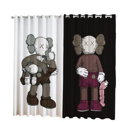 China Blackout Waterproof Custom Fabric Printed Curtain Fabric for sale