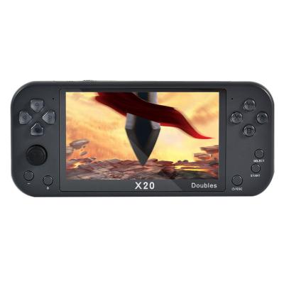 China Latest Game Console X20 Games Game TV Handheld Game Player Handheld Game Console For Psp for sale