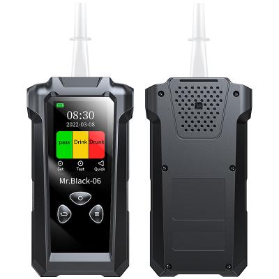 China High Quality Alcohol Breath Breathalyzer Testing House Used For Driver And Party Black Cat 6 X5 for sale