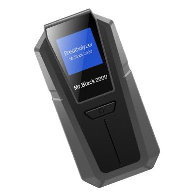 China Portable Breathalyzer Alcohol Tester Safety Mouthpiece Police Digital Display Breath Analyzer Alcohol Tester for Personal Black Cat 2 OE M for sale