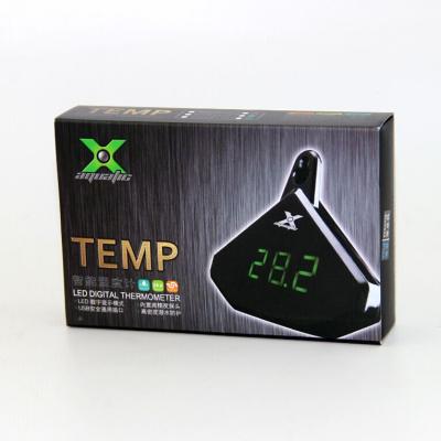 China X-AQUA Viable LED Display Aquarium Diamond Shaped Digital Thermometer For Fish Tank for sale