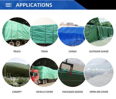 China HDPE Tarpaulin Anti Rain Tarpaulin Heavy Duty Fabric,UV Resist Tarp Sheet,Truck Cover Fabric for sale