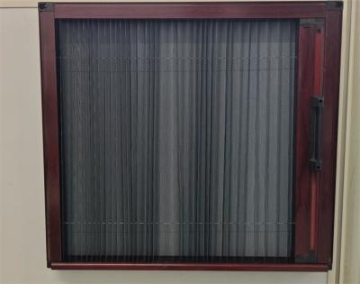 China 18x16 Mesh Window Screen, Pleated Screen Door, Plissed Screen Window,Fly Screen Mesh voor optimale luchtdoorlaatbaarheid Te koop