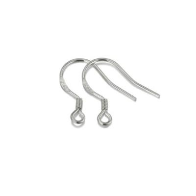 China 925 Sterling Silver Diy Jewelry Earring Materials Making Accessories 925 Sterling Silver 18k Gold Plated Hypoallergenic Ear Studs Hooks For Women for sale