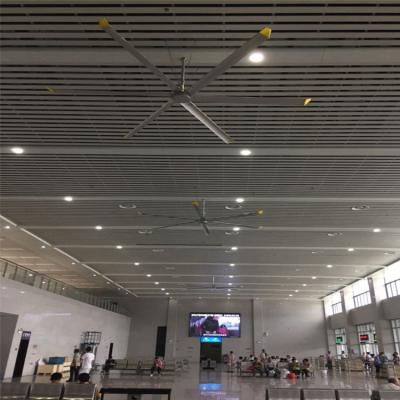 China Wholesale 4s Shop And Gym Commercial 16ft Big Hvls Industrial Ceiling Fan for sale