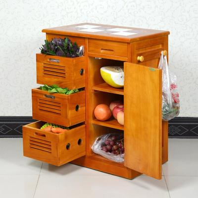 China Multifunctional Wooden Kitchen Storage Modern Dining Room White Spice Buffet Cabinet for sale