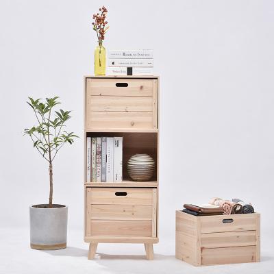 China Factory Free Wholesale Free Combination Combination Storage Nightstand Living Room Cabinets Wood Filling Chests for sale