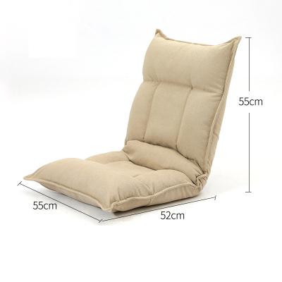 China Foldable Adjustable Floor Lazy Tatami Sofa Chair Folding Seat Living Room Furniture for sale