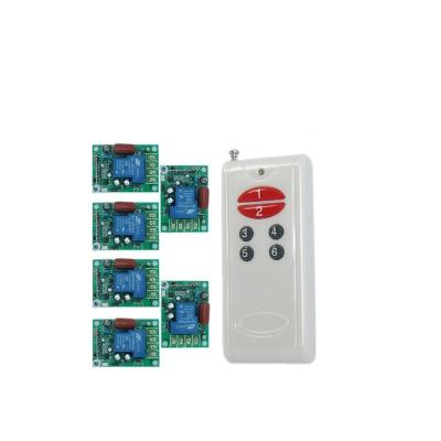 China Inch/Inch Self-lock 1000M AC220V Motor Radio Remote Control Switch AK-RK01SE-220-6 for sale