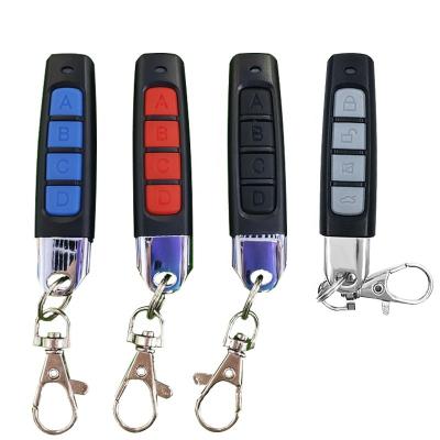 China RF Remote Control Century Aoke DC12V 4 Buttons Learn Code EV 1527 Garage Door Window Door Universal Wireless RF Remote Control for sale