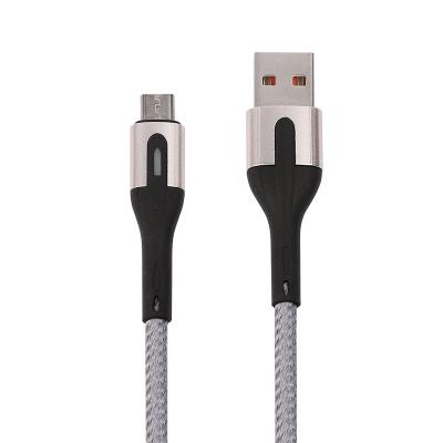 China Camera data cable manufactures 2.4A mobile data cables micro led usb cable wholesale high quality for sale