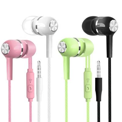 China Perfect Sound OEM Wired Earbuds For Samsung Gaming HD In Ear Earphone With MIC 3.5mm Wired Loud Earphone Earbuds For Apple Android for sale