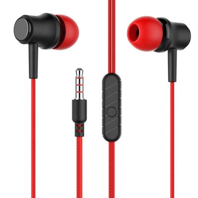 China Perfect Sound 2021 Hot Selling Gaming In-Ear Earphone With Microphone Wired Cable 3.5mm Earphone For Apple for sale