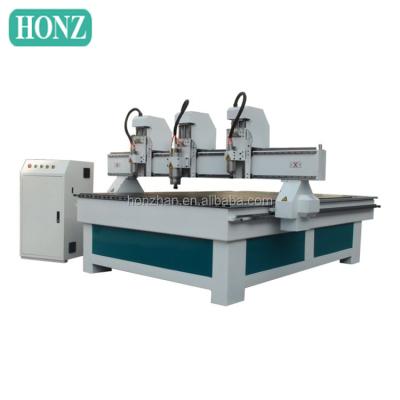 China Supply HONZHAN China Good Quality Wood CNC Milling Machine 3 Axis CNC Router Character: 2x2mm for sale