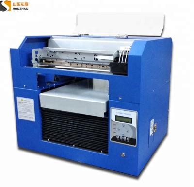 China Printing garment materials like cotton HONZHAN new arrivals 6 color dx5 printhead printer cheap T-shirt printer garment DTG printer for sale