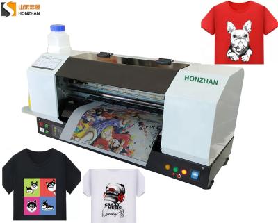 China Garment shops white CMYK color a3 size dtf printer with 100meters pet film for sale