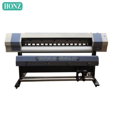 China Bill Printer hot sale news eco indoor advertising solvent printer supplier two golden XP600 printheads for vinyl for sale