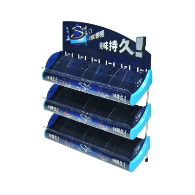 China Good Quality Counter Top Supermarket Snacks Product Display Plastic Metal Displays Racks Racks Countertops for sale