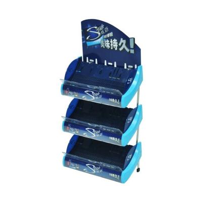 China Various Counter Display Promotionals Using Supermarket Designs Rack Price PVC Display Stand for sale