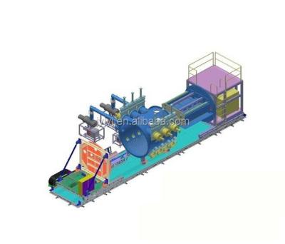 China The building material stores the vacuum metallizing machine for plastic sheet metal coating for sale