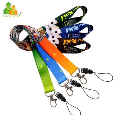 China Promotional gift factory price space marvel animation mobile phone lanyard ID badge badge lanyardcard holder nylon lanyard for sale