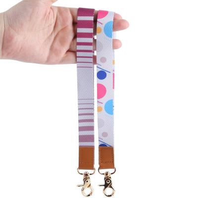 China Promotion lanyard hot sale custom logo cartoon card holder cute sublimation printed lanyard for sale