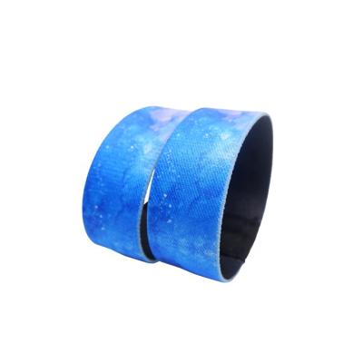 China High Quality Polyester NFC Wristband Sport Pop Polyester Wristband Elastic Wrist Lanyard from Chinese Factory for sale