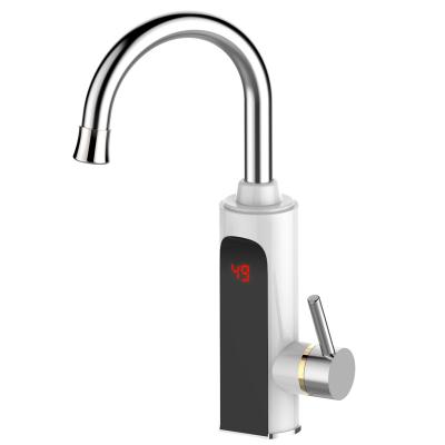 China Thermostatic Faucets Wholesale Bathroom Kitchen Sink Electric Faucet Heater Faucet 3 Seconds Instant Shower Hot Water for sale