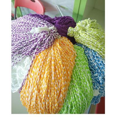 China For Mop Best Selling 300D 576F Strong Water Absorption Microfiber Yarn Refill For Mop Heads for sale