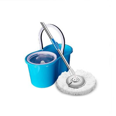 China Microfiber 360 Sustainable Pad Cotton Flat Plastic Smart Wet Mop And Bucket Set for sale