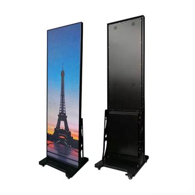 China P2.5 Player LED Screen Digital LED Poster Indoor Seamless Splicing Portable Smart Advertising Display For Events for sale