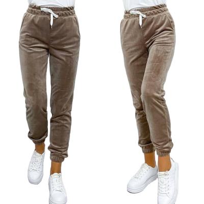 China 2021 Autumn Waist Sports Pants Breathable Women's Casual Elastic Pants for sale