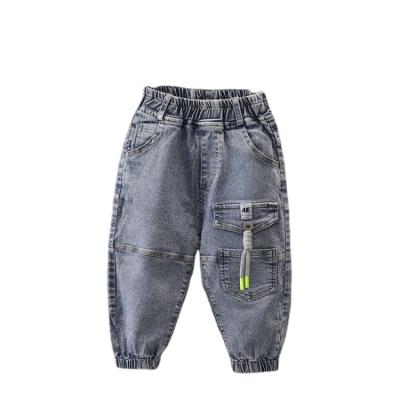 China Breathable Kids Jeans Pants Kids Soft Jeans Kids Running Jeans for sale