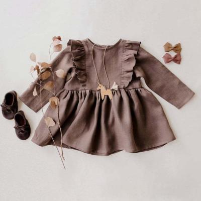 China High Quality Cotton Casual Lil Girl Canvas Kid Clothing 2 Piece Set for sale