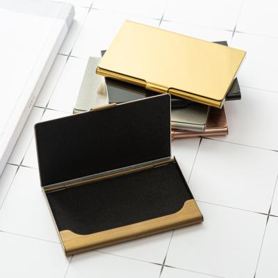 China NATIONAL Aluminum Metal Men Wallet Hoder Case Credit Holder,ID Card,Business Card Holder Wholesale Product With Customized For Gift for sale