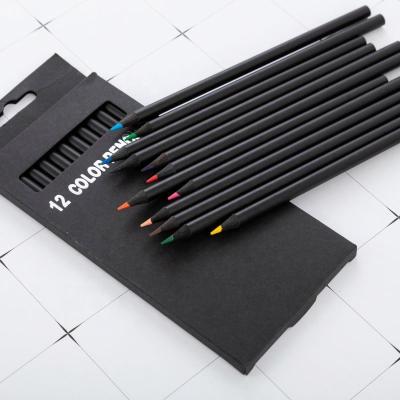 China Office School Pencil High Quality New 12 Colors Writing Office Color Painting Pencils Set Art Drawing Wooden Pencil Colorful Wooden for sale